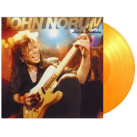 John Norum - Live In Stockholm (LP - RSD Limited Numbered Edition - 180g - Flaming Orange)