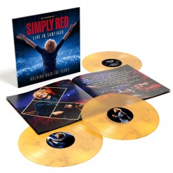 Simply Red - Holding Back The Years: Live In Santiago (3xLP - Limited Edition - 180g - Clear Yellow w/ Black Marbled)