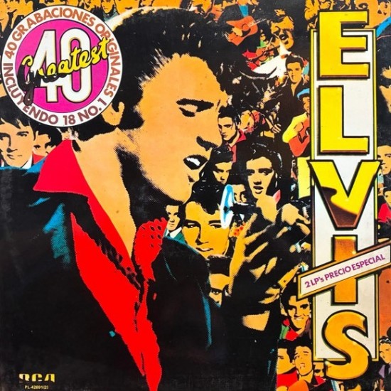 Elvis Presley - 40 Greatest Hits (40 Grabaciones Originales) (2xLP - Gatefold)