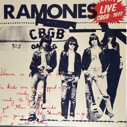 Ramones - Live (CBGB • 1977) (LP - RSD - Red Translucent) 
