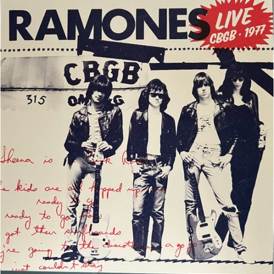 Ramones - Live (CBGB • 1977) (LP - RSD - Red Translucent) 