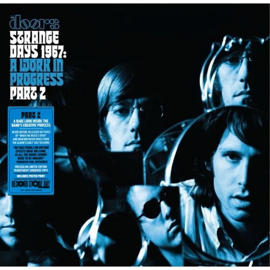 The Doors - Strange Days 1967: A Work In Progress, Part 2 (LP - RSD - Limited Edition - Turquoise Transparent) 