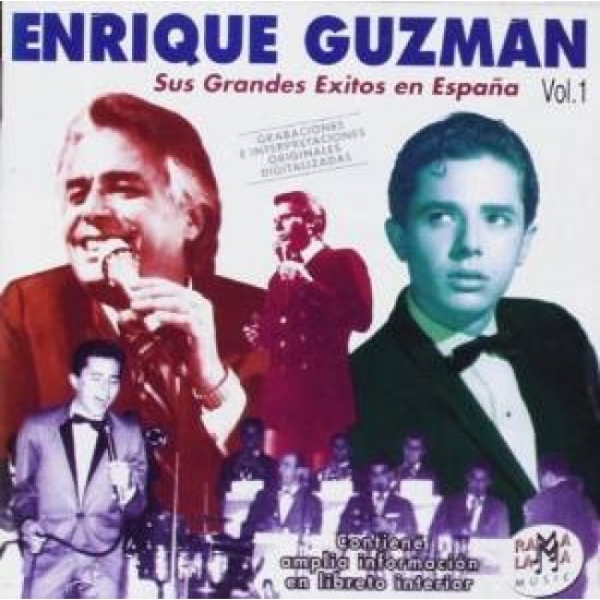 Enrique Guzman - Sus Grandes Éxitos En España Vol. 1 (CD)
