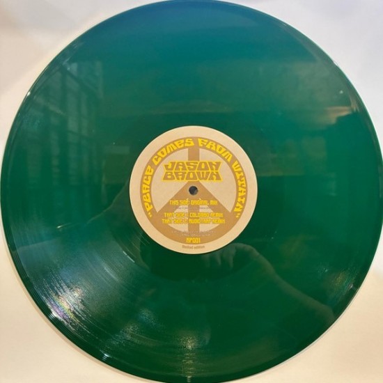 Jason Brown - Peace Comes From Within (12" - Special Limited Edition - Green)