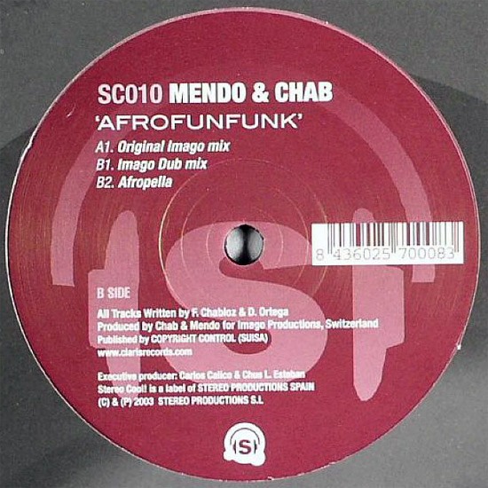 Mendo & Chab - Afrofunfunk (12")