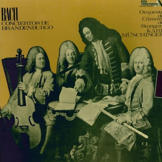 Bach, Orchestre De Chambre de Stuttgart, Karl Munchinger - Conciertos de Brandenburgo (2xLP - Box)*