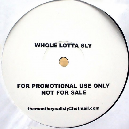 Unknown Artist - Whole Lotta Sly (12" - Promo)