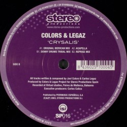 Colors & Legaz - Crysalis (12")