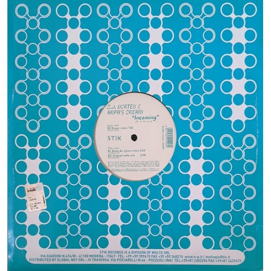 D.J. Vortex & Arpa's Dream - Incoming (12") 