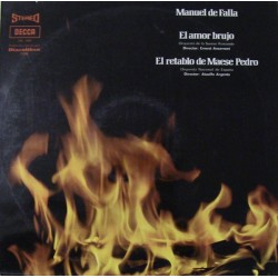 Manuel De Falla - Ernest Ansermet, Ataulfo Argenta - El Amor Brujo, El Retablo De Maese Pedro (LP) 