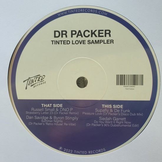 Dr Packer - Tinted Love Sampler (12")
