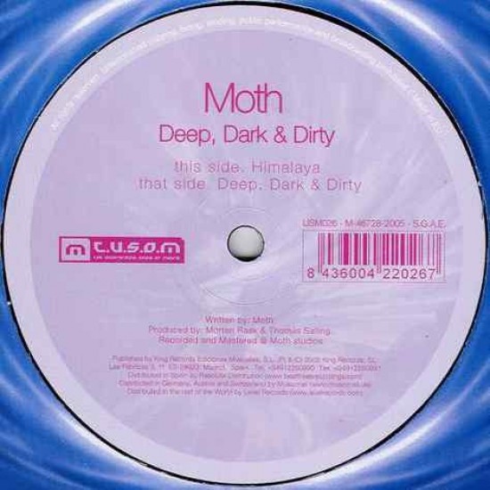 Moth - Deep, Dark & Dirty (12")