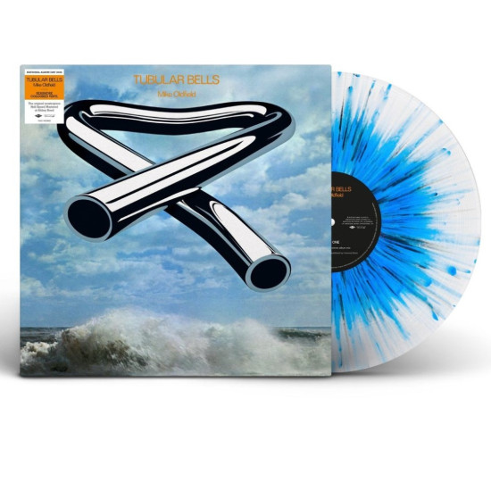 Mike Oldfield - Tubular Bells (LP - Limited Edition - Half-Speed Mastered - Blue Seashore Splatter)