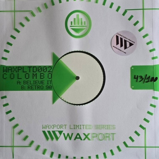 Colombo - Believe It (12" - Limited Numbered Edition)