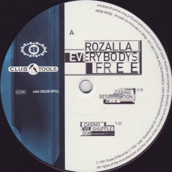 Rozalla - Everybody's Free (2x12")
