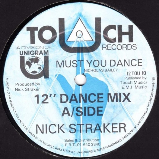Nick Straker - Must You Dance (12") 