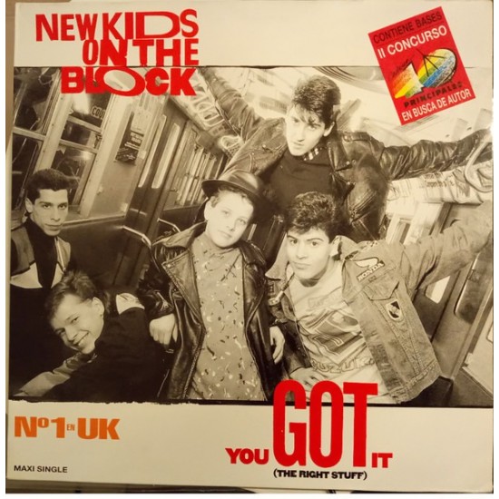 New Kids On The Block - You Got It (The Right Stuff) (12") 
