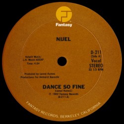 Nijel - Dance So Fine (12") 