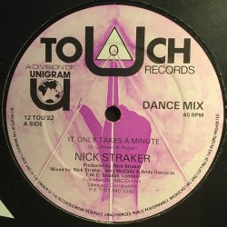 Nick Straker - It Only Takes A Minute (12") 