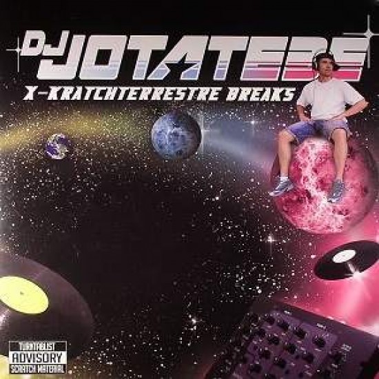 DJ Jotatebe "X-Kratchterrestre Breaks" (12" - color Milky clear)