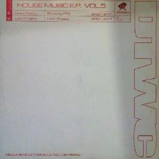 House Music EP Vol. 5 (12")