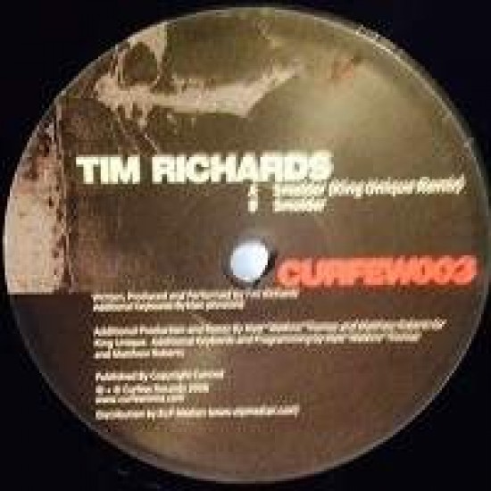 Tim Richards ‎"Smolder" (12") 