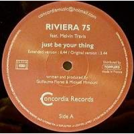 Riviera 75 ‎"Just Be Your Thing" (12")