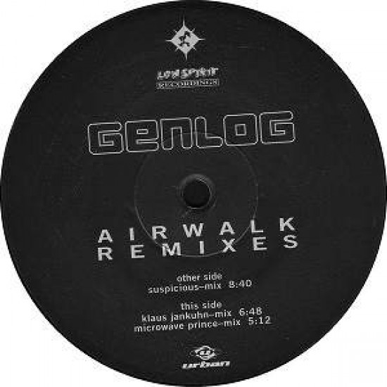 Genlog ‎"Airwalk (Remixes)" (12")