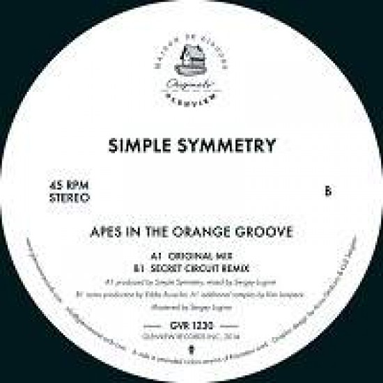 Simple Symmetry "Apes In The Orange Groove" (12")