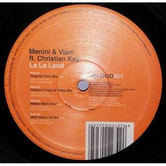 Menini & Viani Ft. Christian Key ‎"La La Land" (12")