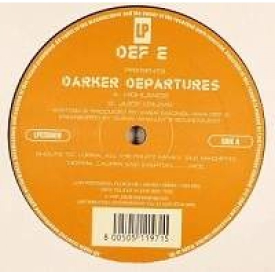 Def E "Darker Departures" (12")