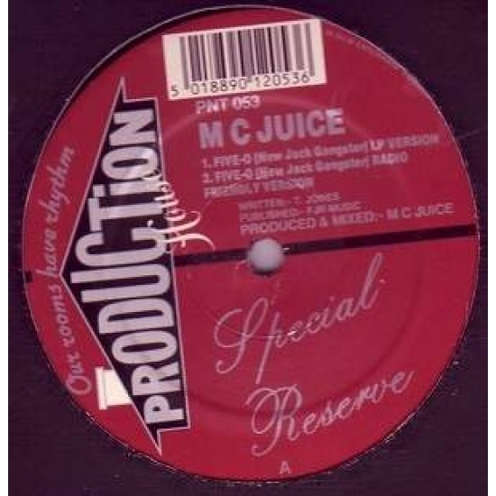 MC Juice ‎"Five-O / I Like" (12")
