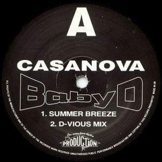 BABY D "CASANOVA" (12")