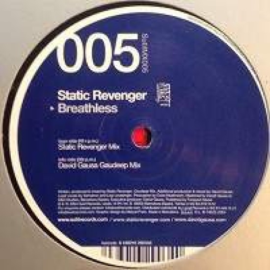 Static Revenger ‎"Breathless" (12") 