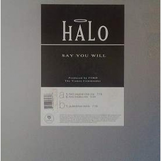 Halo "Say You Will" (12")