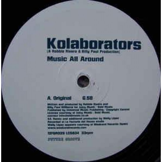 Kolaborators ‎"Music All Around" (12")