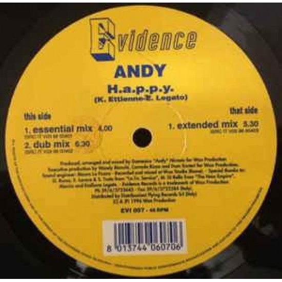 Andy "Happy" (12")