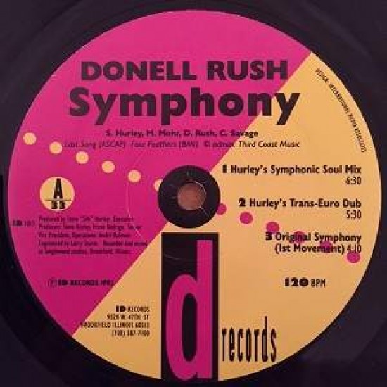 Donell Rush "Symphony" (12")