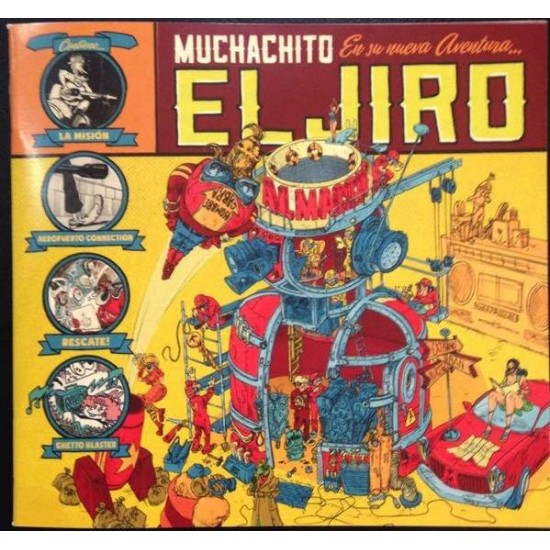 Muchachito ‎"El Jiro" (CD - Digipack + Juego - Caja De Metal) 