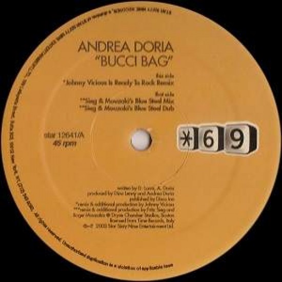 Andrea Doria ‎"Bucci Bag" (12")