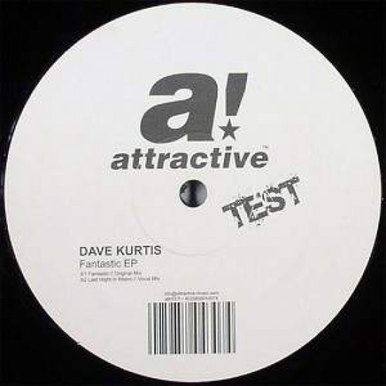 Dave Kurtis ‎"Fantastic" (12") 