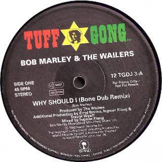 Bob Marley "Why Should I / Exodus" (12")