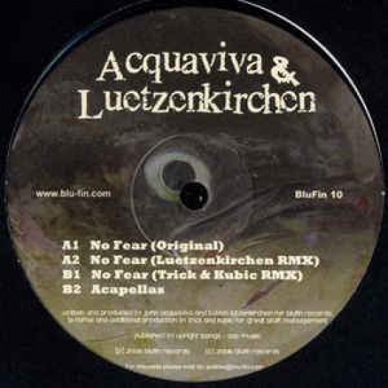 John Acquaviva & Tobias Lützenkirchen "No Fear" (12")