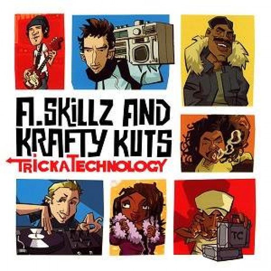 A-Skillz + Krafty Kuts "Tricka Technology" (CD) 