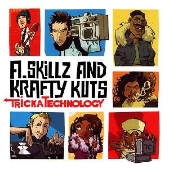 A-Skillz + Krafty Kuts "Tricka Technology" (CD) A-Skillz + Krafty Kuts "Tricka Technology" (CD)
