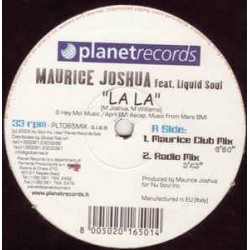 Maurice Joshua Featuring Liquid Soul - La La (12") 