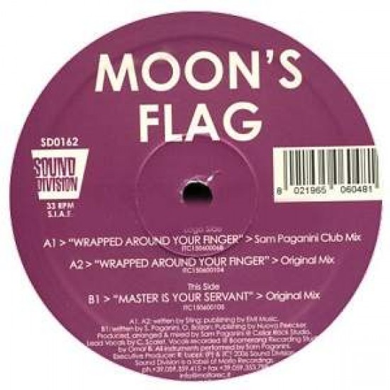 Moon's Flag "Wrapped Around Your Finger Master Is Your Servant" (12")