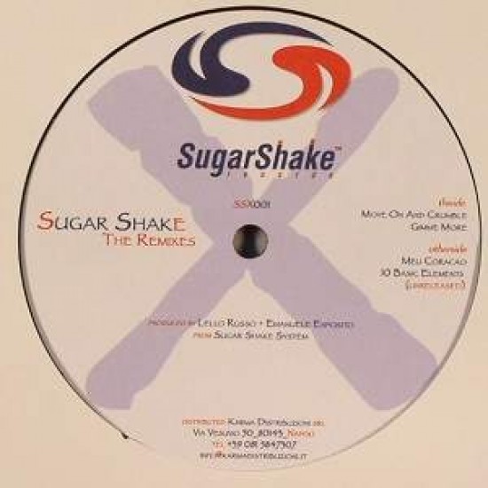Sugar Shake ‎"The Remixes" (12")