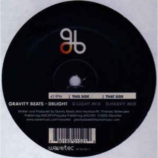 Gravity Beats ‎"Delight" (12")