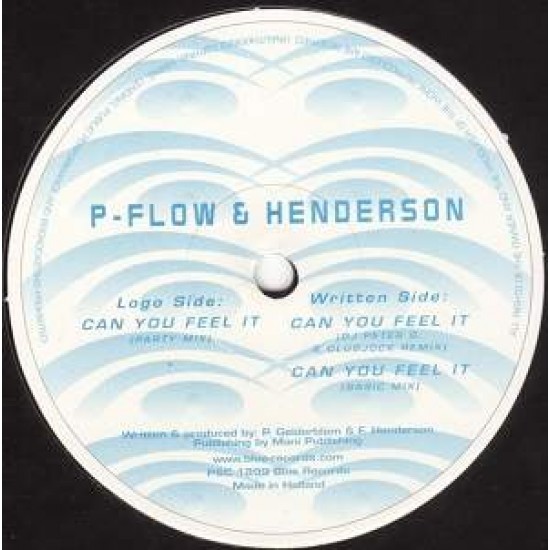 P-Flow & Fred Henderson "Can You Feel It"
